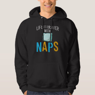 Napping Sleep Dream Sleeping Naps Bed Couch 1 Hoodie