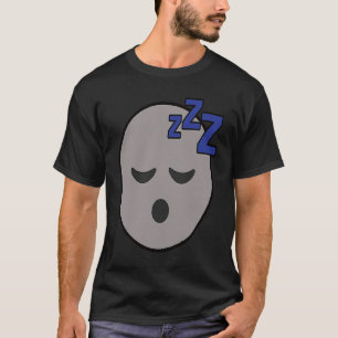 Napping Sleeping Emote Cool Face Design Naptime Z' T-Shirt