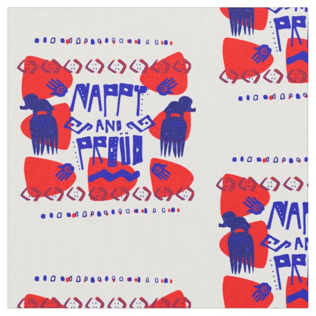 nappy and proud fabric (Close Up)
