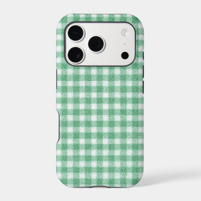 Nappy Mint Green Gingham  (Back)
