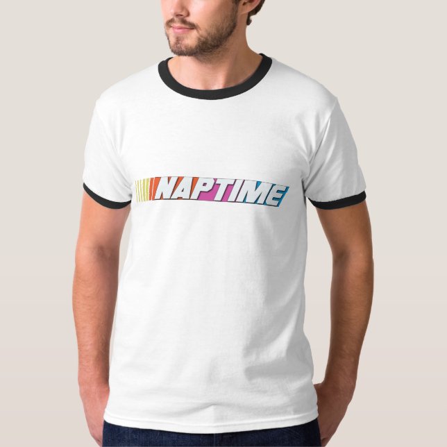 NAPTIME Auto Racing T-Shirt (Front)