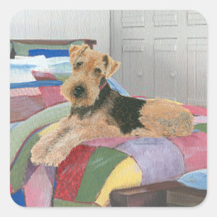 Naptime Square Sticker