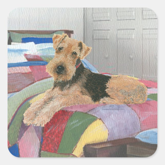 Naptime Square Sticker (Front)