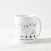 Narah peptide name mug (Front Right)