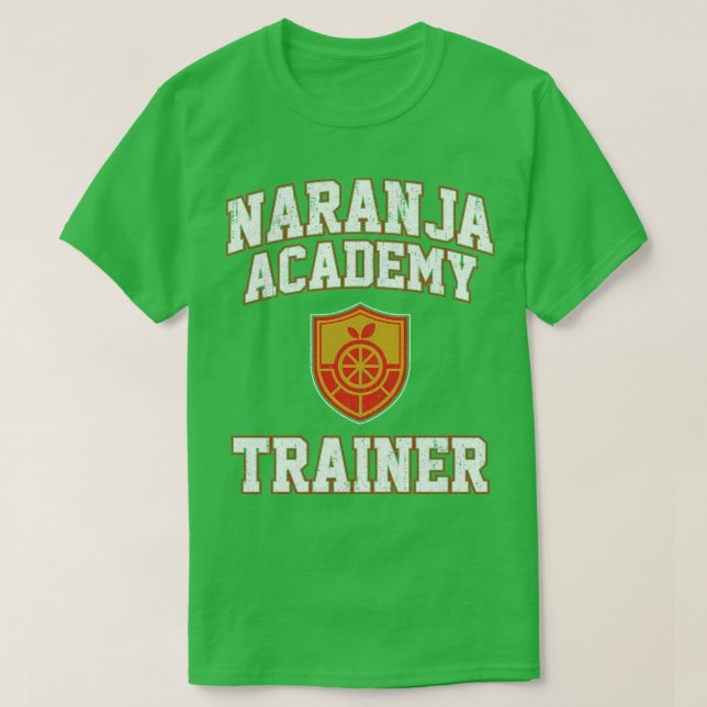 Naranja Academy Trainer T-Shirt (Design Front)