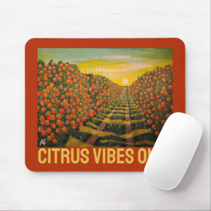 Naranjas de Valencia Painting by Alfred Fox Mouse Mat