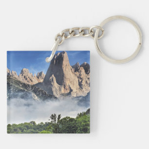 Naranjo de Bulnes, Limestone Park, Spain Key Ring