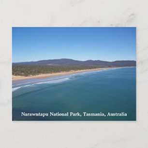 Narawntapu National Park, Tasmania, A... Postcard