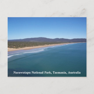 Narawntapu National Park, Tasmania, A... Postcard