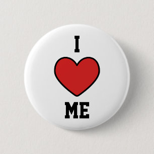 Narcissist 6 Cm Round Badge