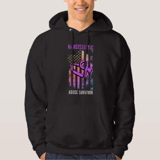 Narcissistic Abuse Awareness Survivor and Domestic Hoodie