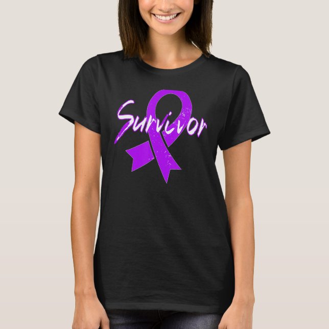 Narcissistic Abuse Survivor Domestic Violence Awar T-Shirt (Front)