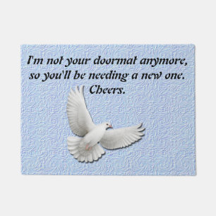 Narcissists and Exes Customisable Doormat