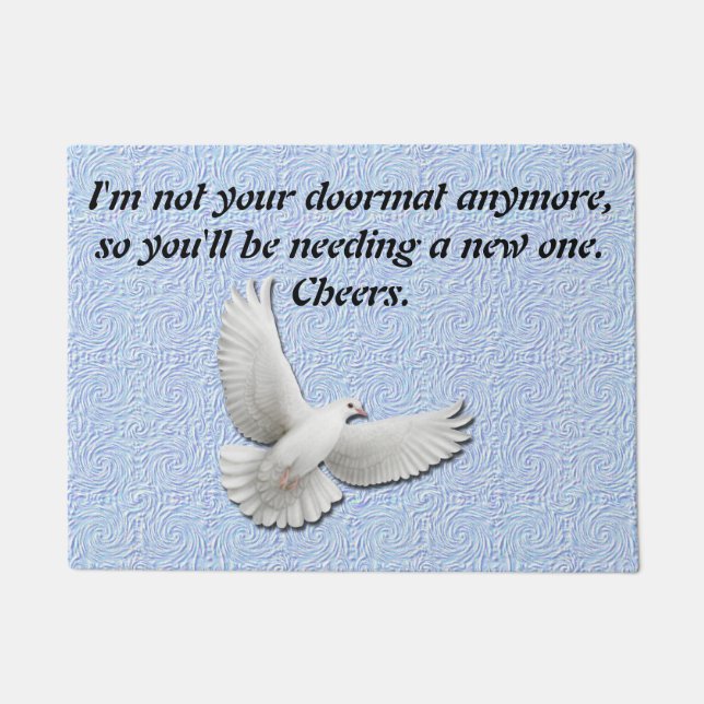 Narcissists and Exes Customisable Doormat (Front)