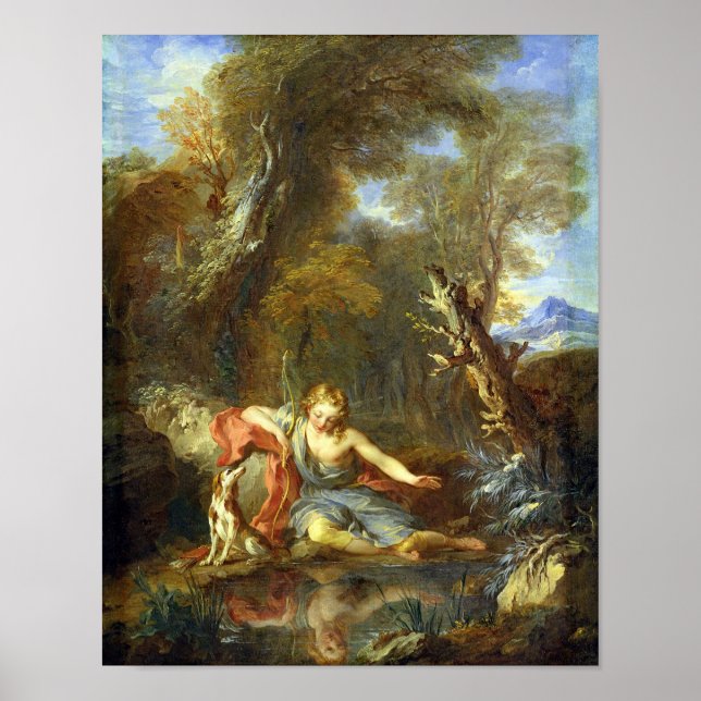 Narcissus, 1728 poster (Front)