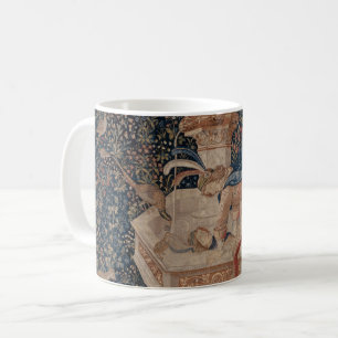 Narcissus at the Well, Mediaeval Tapestry Coffee Mug