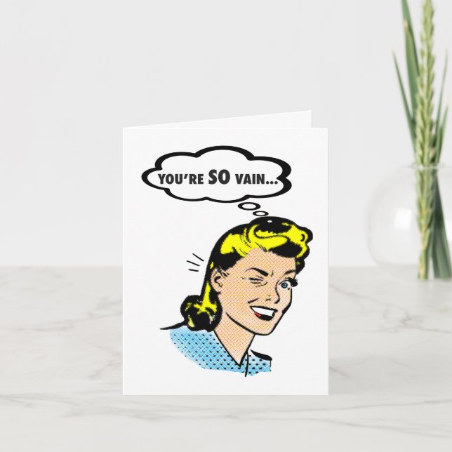 Narcissus  Birthday Card (Front)