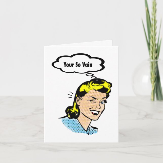 Narcissus Birthday Card (Front)