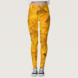 Narcissus Flowers Leggings