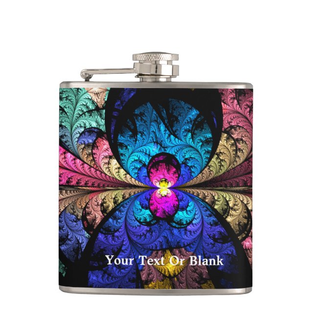 Narcissus Hip Flask (Front)
