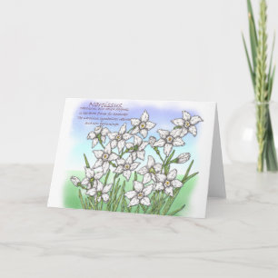 Narcissus Holiday Card