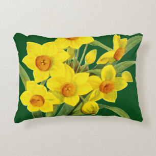 Narcissus (N Tazetta) Decorative Cushion