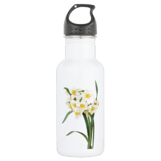 narcissus(Narcissus tazetta) by Redouté 532 Ml Water Bottle