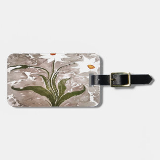 Narcissus On Marble Luggage Tag