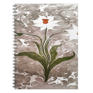 Narcissus On Marble Notebook