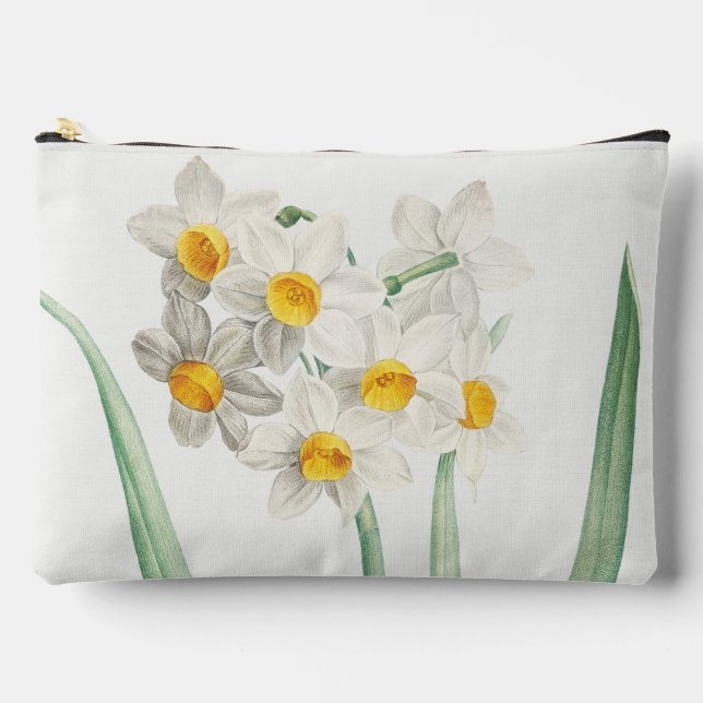 Narcissus, Pierre-Joseph Redouté, 1805 Accessory Pouch (Front)