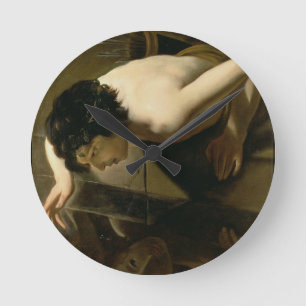 Narcissus Round Clock