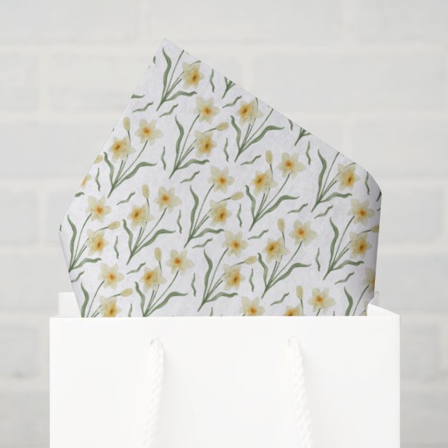 Narcissus Tissue Paper (Gift Bag)