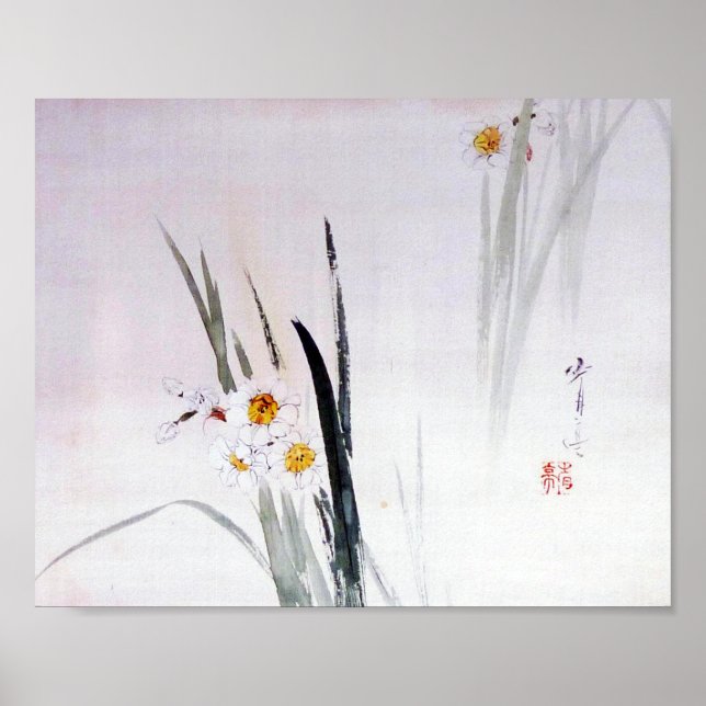 Narcissus, Watanabe Seitei Poster (Front)