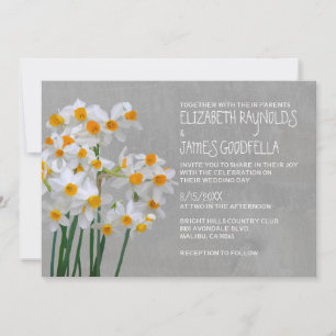 Narcissus Wedding Invitations