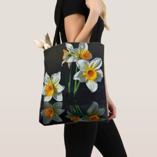 Narcisus Flowers Tote Bag
