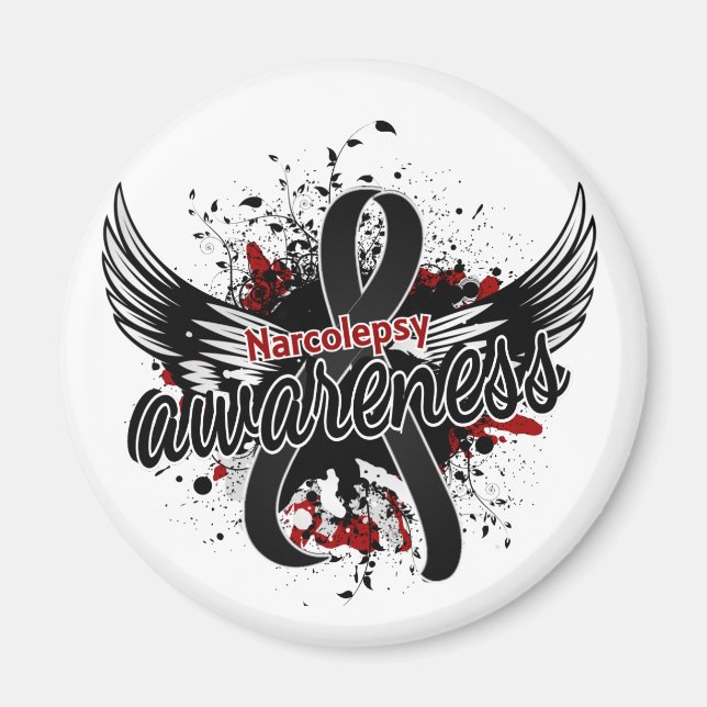 Narcolepsy Awareness 16 Magnet (Front)