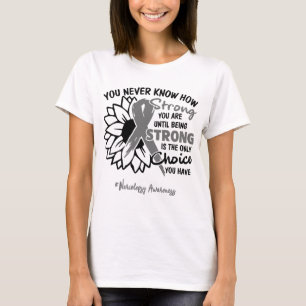 Narcolepsy Awareness Ribbon Support Gifts T-Shirt