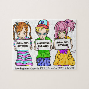 NARCOLEPSY: NOT ALONE™ Fun Puzzle