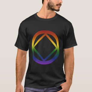 Narcotics Anonymous Rainbow Pride Symbol Classic T T-Shirt