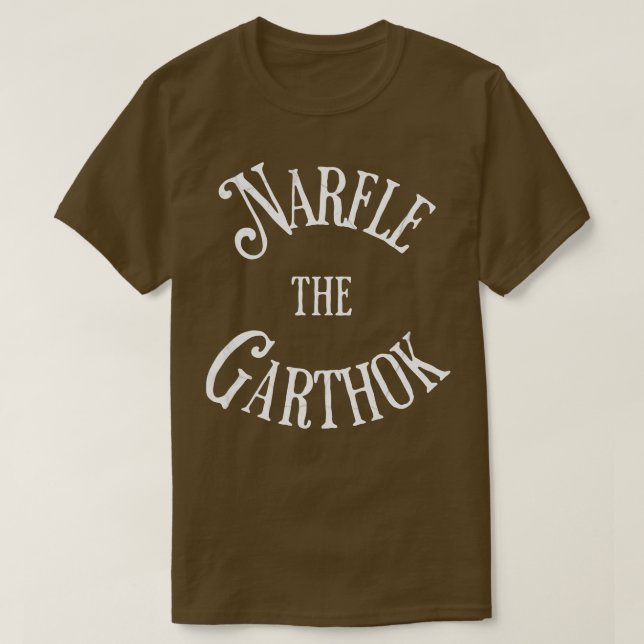 Narfle the Garthok T-Shirt (Design Front)