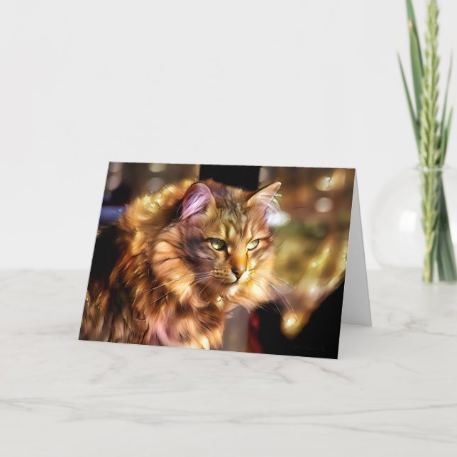 Nari and the Golden Sun Thank You Card (Front)