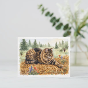 Nari of the Forest Invitation Postcard