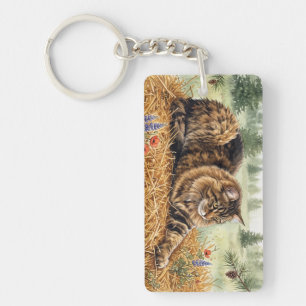 Nari of the Forest Key Ring