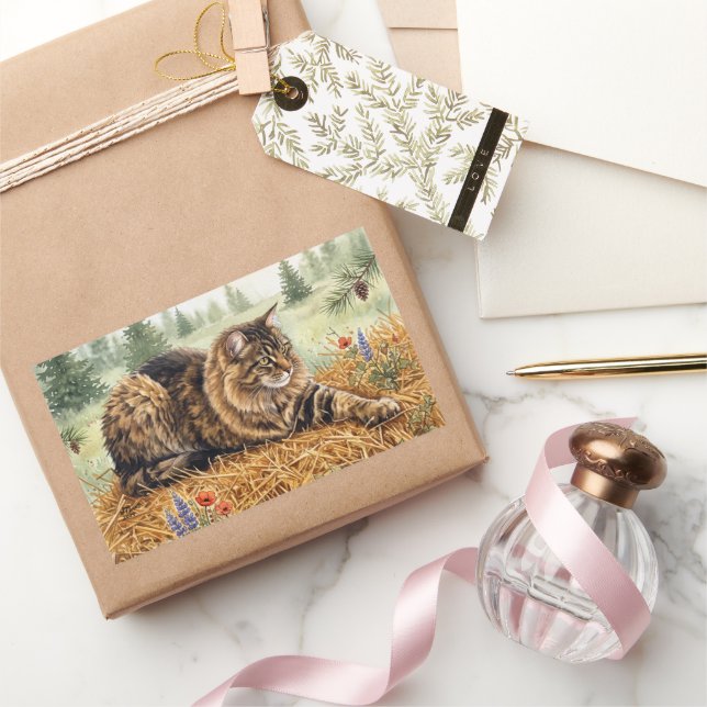 Nari of the Forest Rectangular Sticker (Gifting)