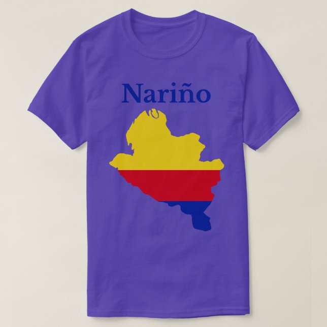 Narino Department Colombia T-Shirt (Design Front)