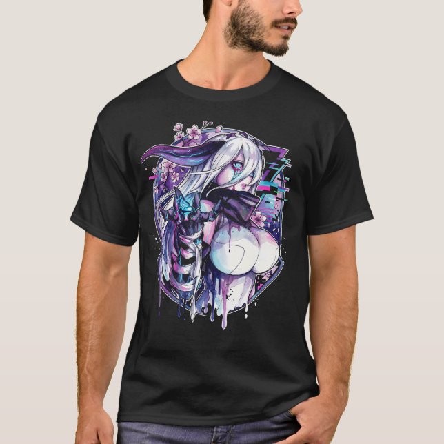 Narja Defence Damage Up Buff Chaos Zero Nightmare  T-Shirt (Front)