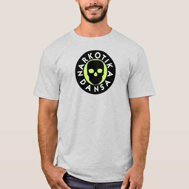 NARKOTIKA LIV Lime t-shirt basic    N4 (Front)