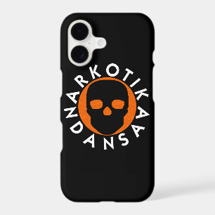 NARKOTIKA LIV Orange case iPhone X black N3