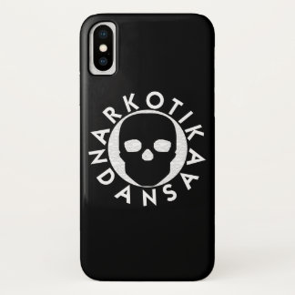 NARKOTIKA LIV Porcelain case iPhone X  black N3