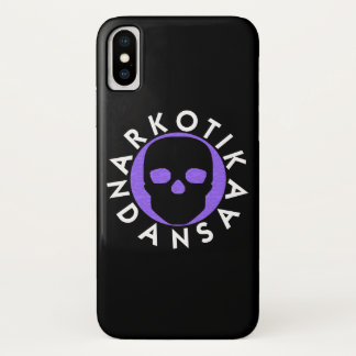NARKOTIKA LIV Violet case iPhone X black N3